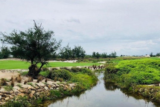 hinh anh dep san golf Quang binh